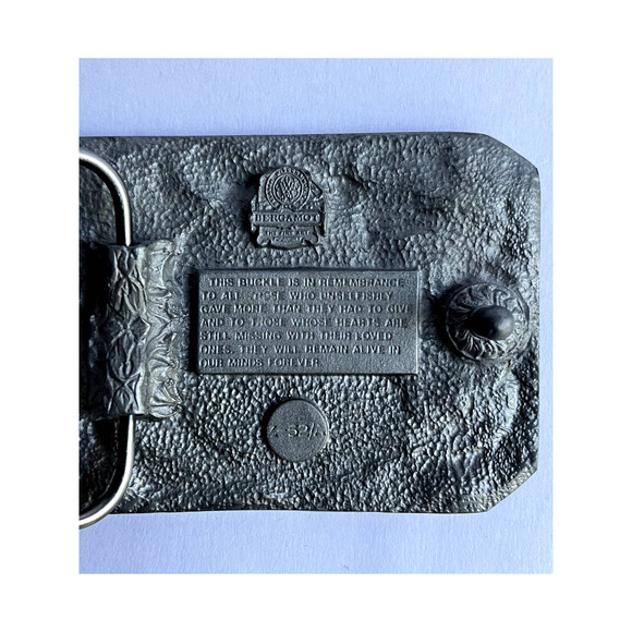 POW/MIA The National League of Families Pow Mia Belt Buckle - Picture 8 of 11